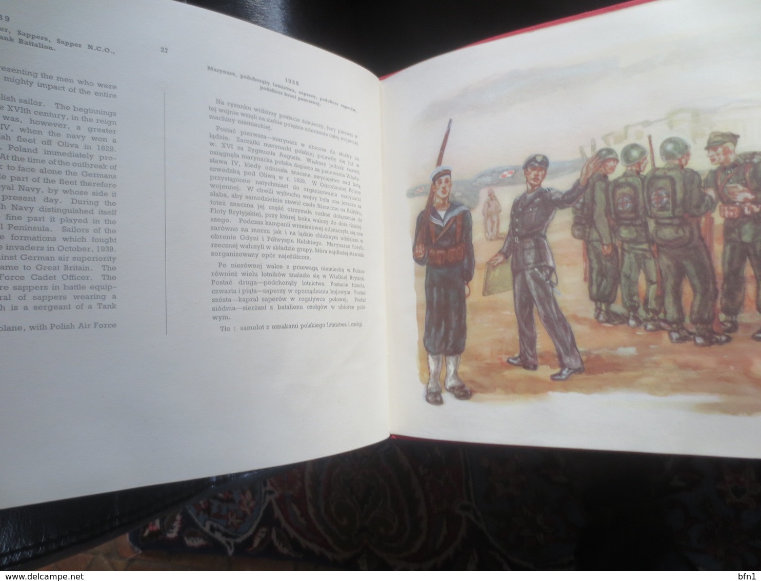 Polish armed forces through the ages: Foreword: Lt.-Gen M. Kukiel, LONDRES 1944- BELLE  DEDICACE DE FRERES D'ARMES