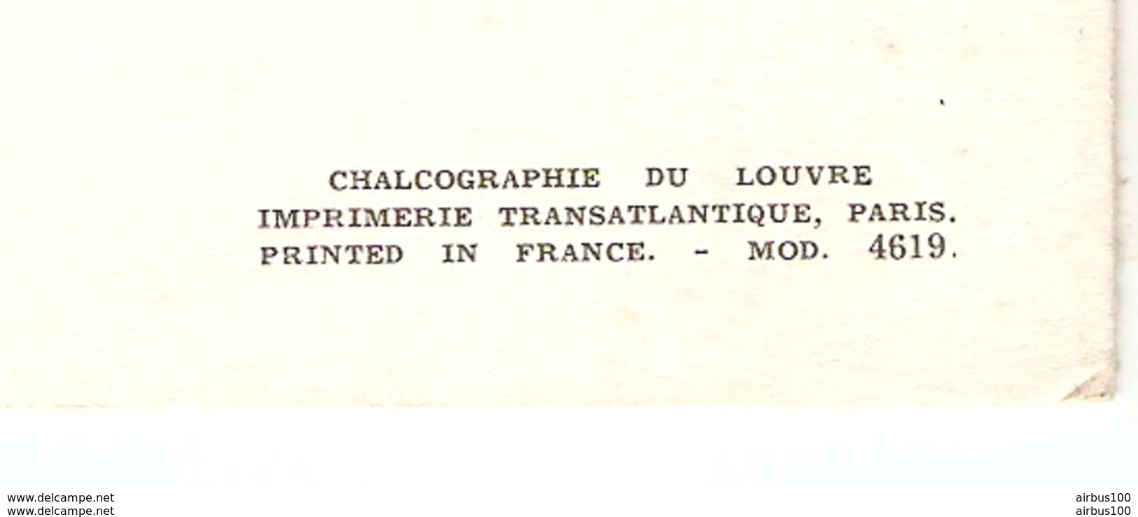 MENU 1962 PAQUEBOT ANTILLES Cie Gle TRANSATLANTIQUE FRENCH LINE - VERSAILLES L'ILE ROYALE - CHALCOGRAPHIE DU LOUVRE - Menus