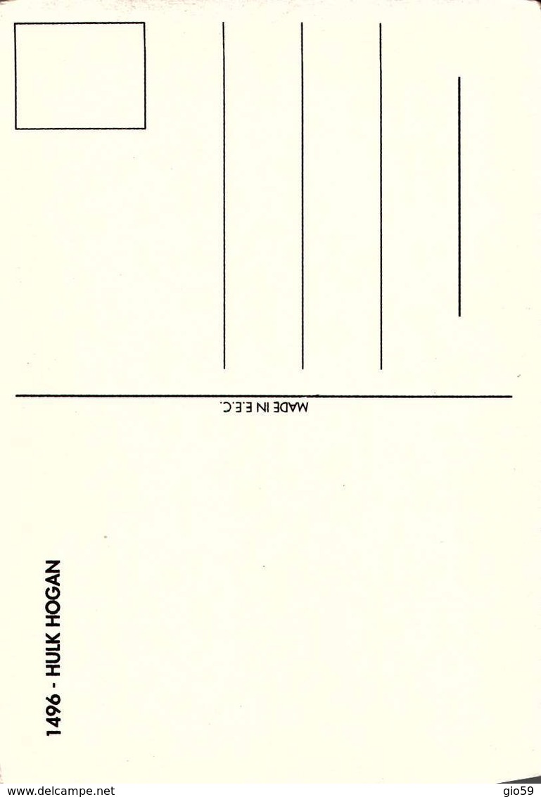 Thèmes > Sports > AutresHULK  HOGAN  / CATCH /  LOT 642 - Autres & Non Classés