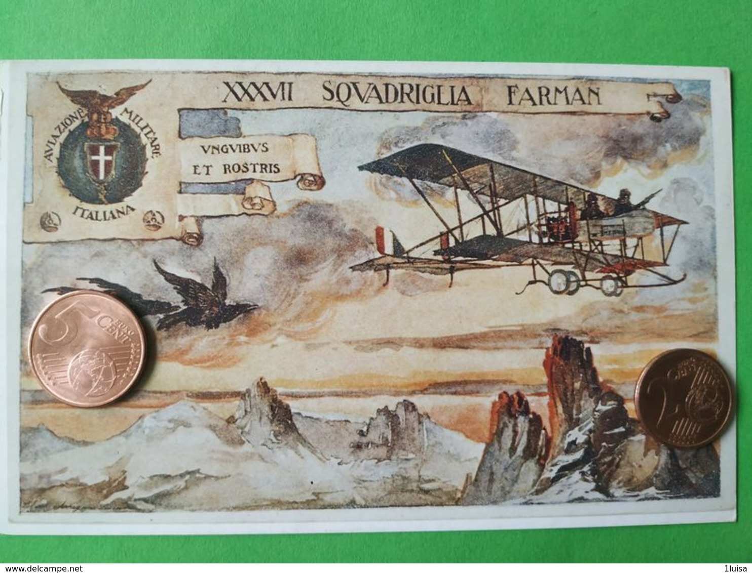 AVIAZIONE  XXXVII Squadriglia Farman - Guerra 1914-18