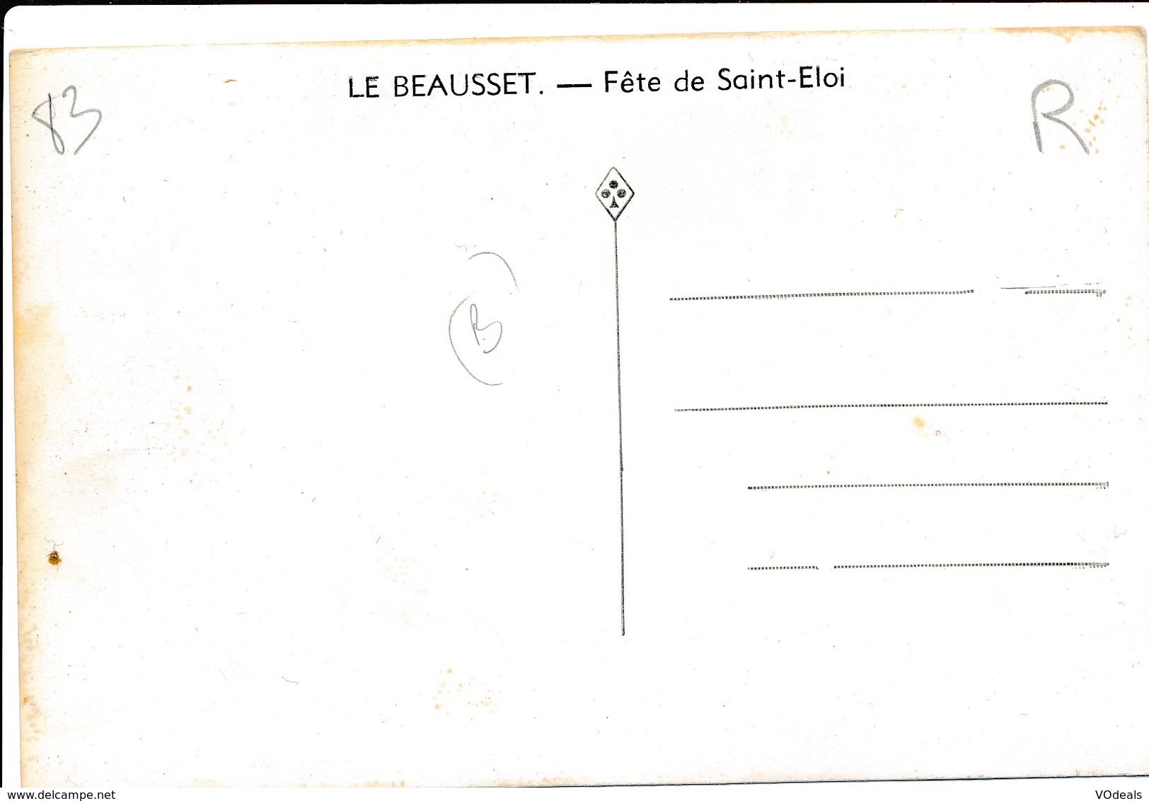 CP - France - (83) Var - Le Beausset - Fête De Saint-Eloi - Le Beausset