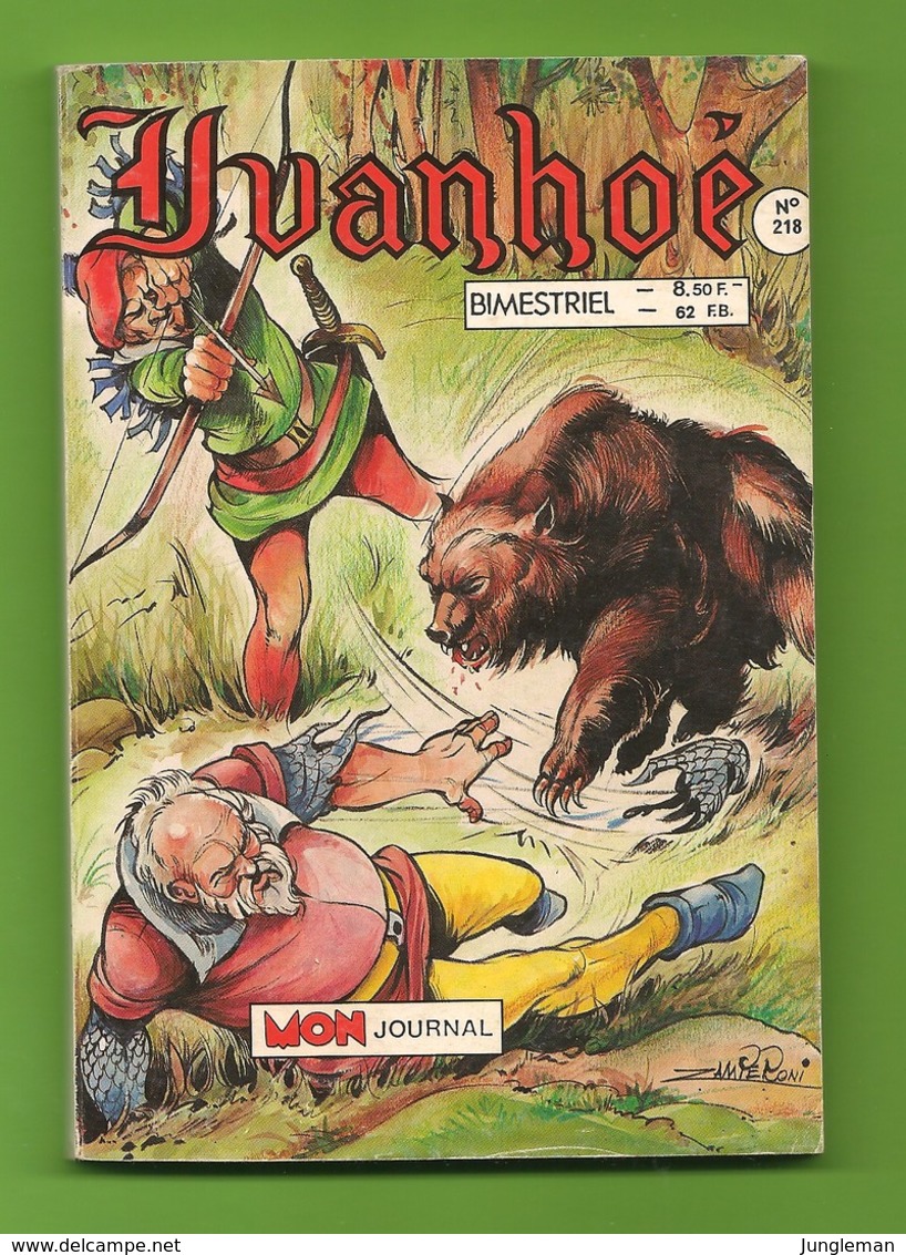 Ivanhoé N° 218 (1ère Série) - Editions Aventures Et Voyages - Dépôt Légal : Décembre 1987 - TBE / Neuf - Ivanohe