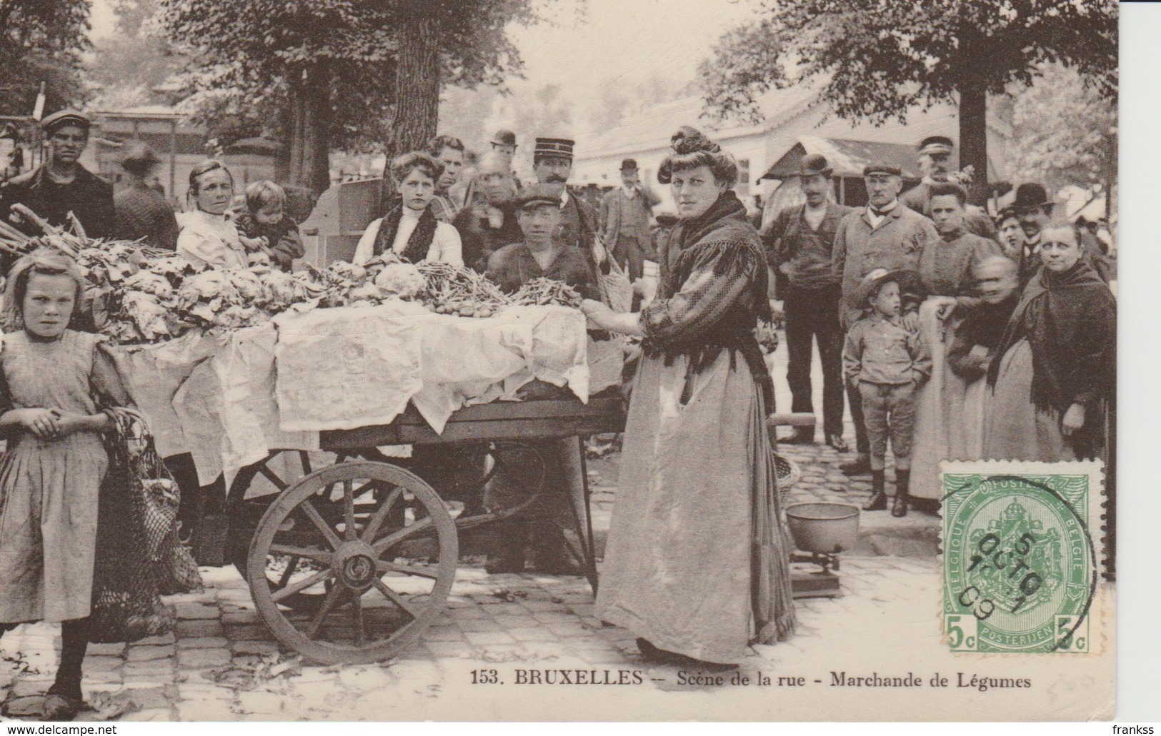 Bruxelles Marchand De Légumes ??? - Petits Métiers