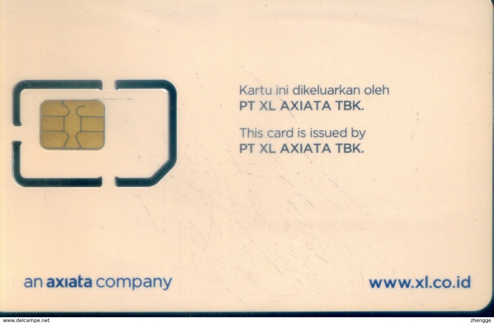 Indonesia GSM SIM Cards,  (1pcs,MINT) - Indonesia