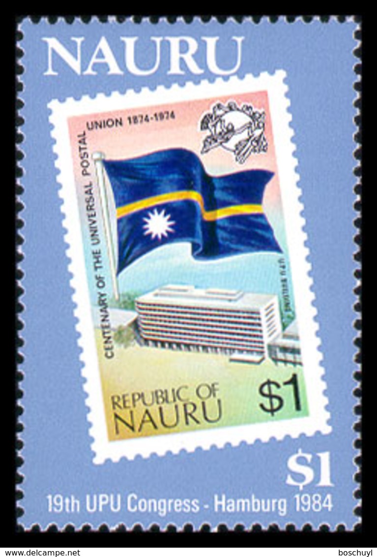 Nauru, 1984, UPU, World Postal Congress Hamburg, United Nations, MNH, Michel 283 - Nauru