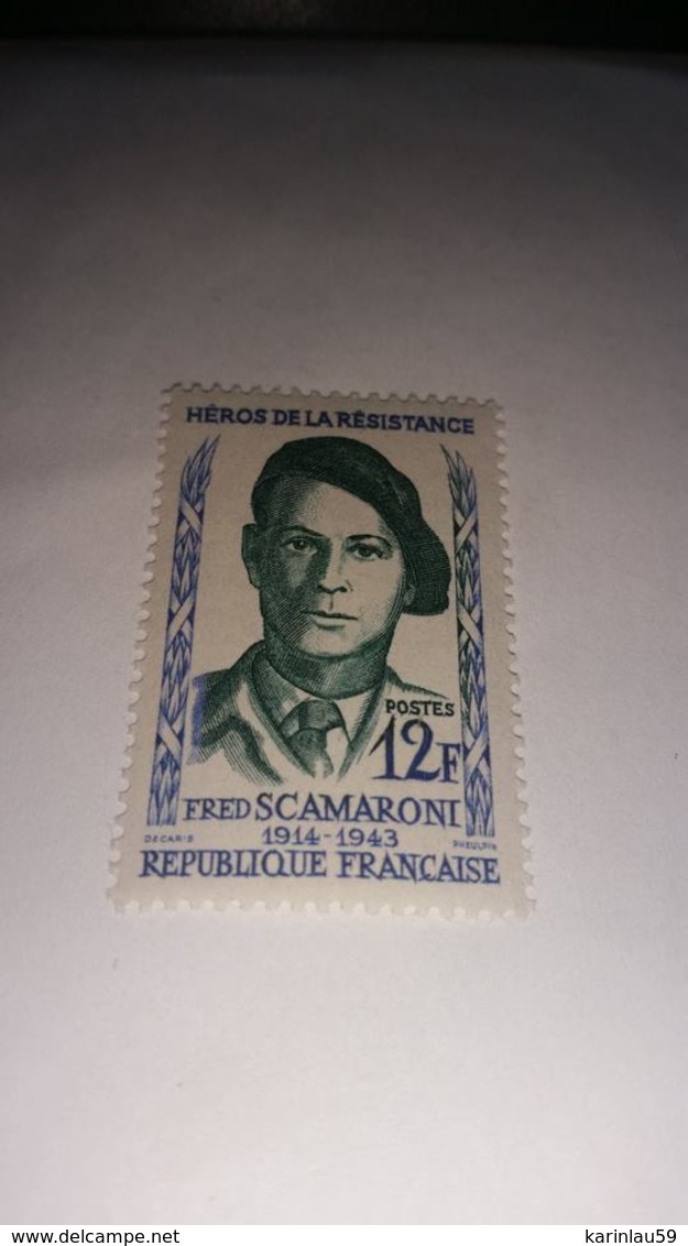 Timbre France N° 1158 FRANCE - NEUF - FRED SCAMARONI - 1958 - Ongebruikt