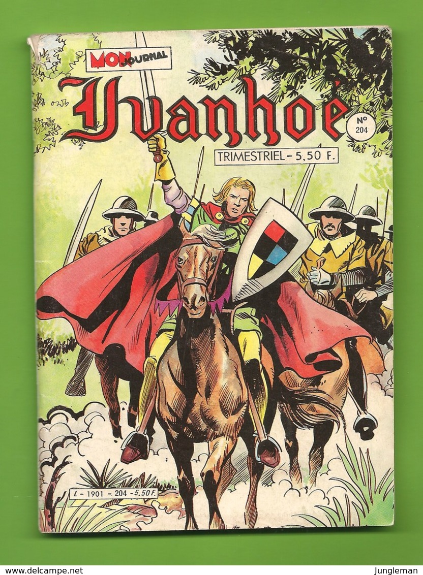 Ivanhoé N° 204 (1ère Série) - Editions Aventures Et Voyages - Dépôt Légal : Décembre 1984 - BE - Ivanohe