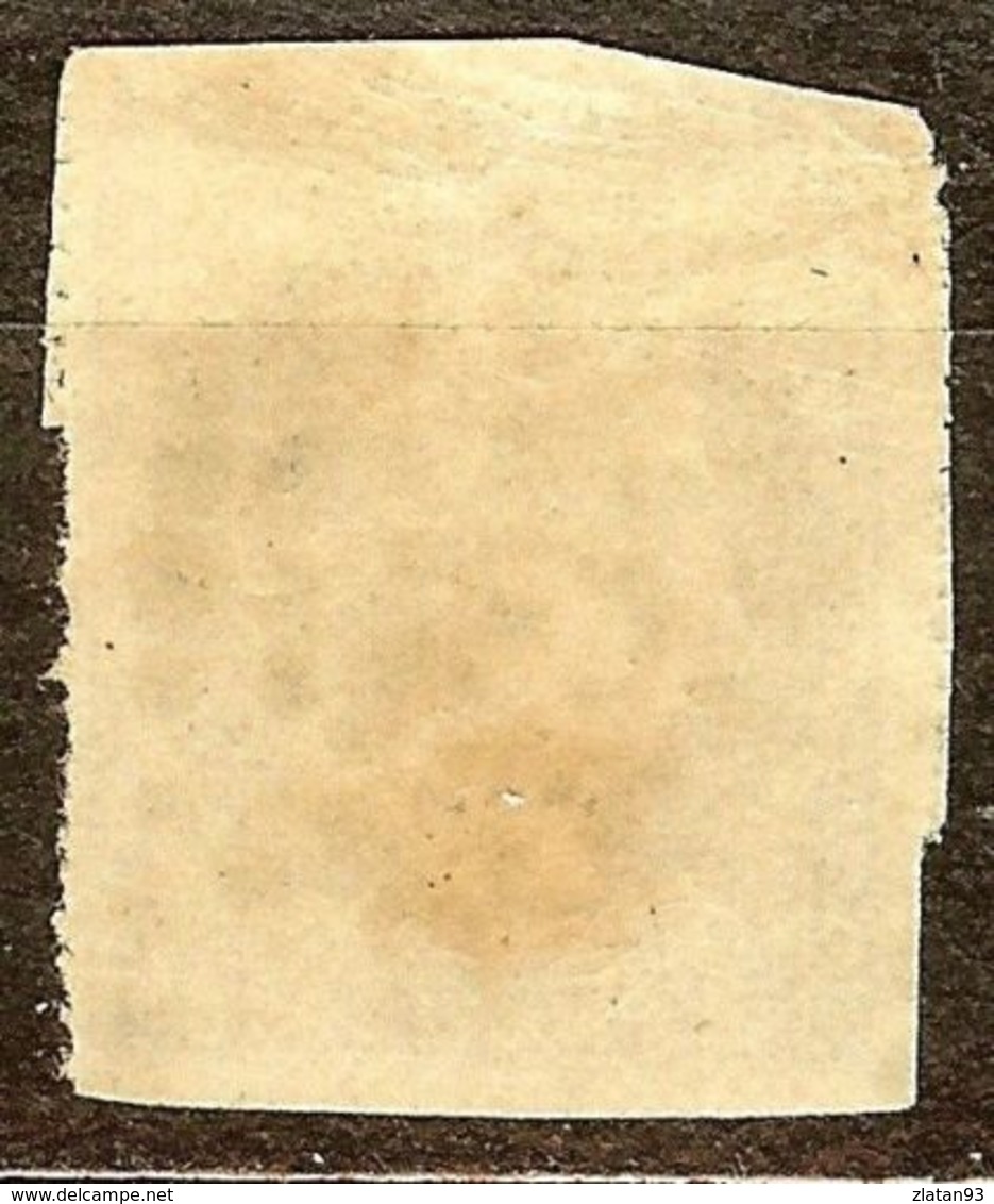 RARE BORDEAUX N°47d 30c Brun Foncé Losange GC + PERCE EN LIGNE Cote 1850 Euro - 1870 Bordeaux Printing