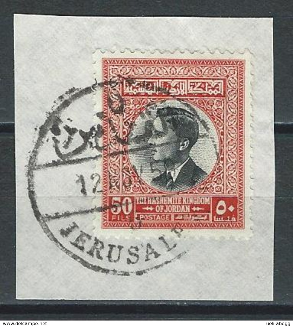 Jordanien Mi 353 Used Jerusalem Postmark - Jordanie