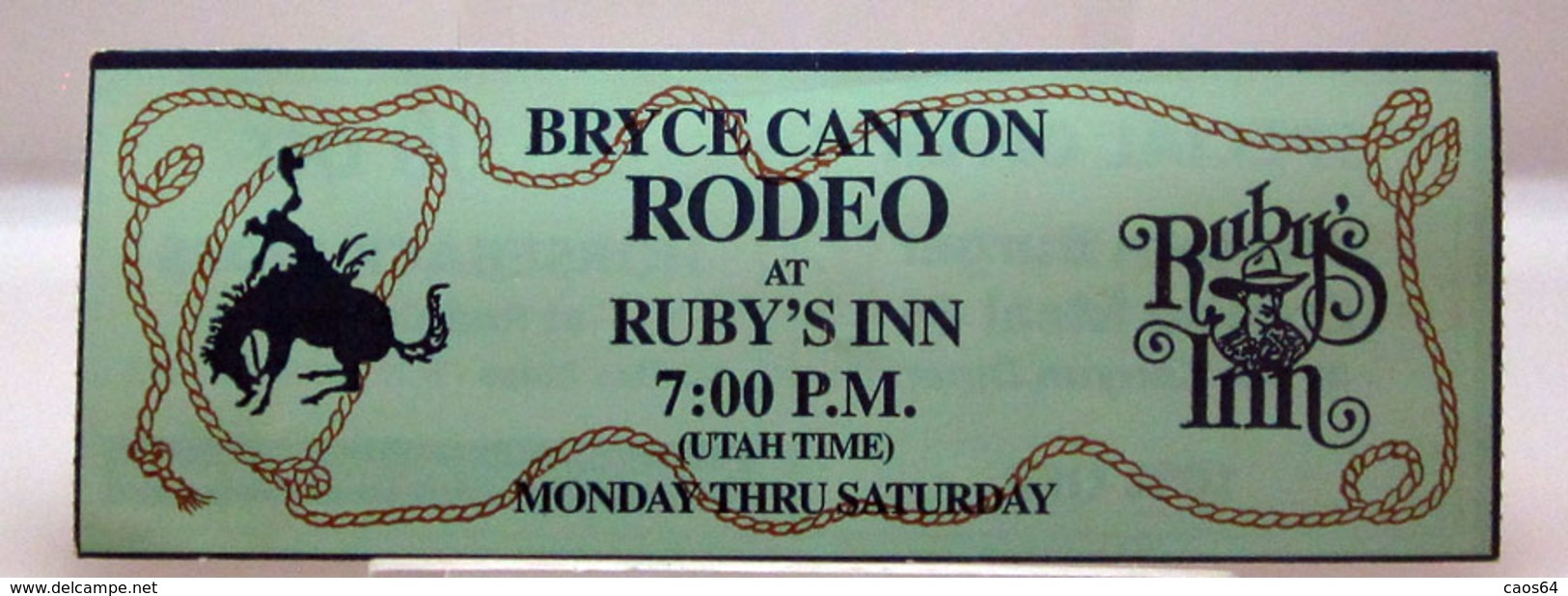 BRYCE CANYON RODEO SPECIAL OFFER - Pubblicitari