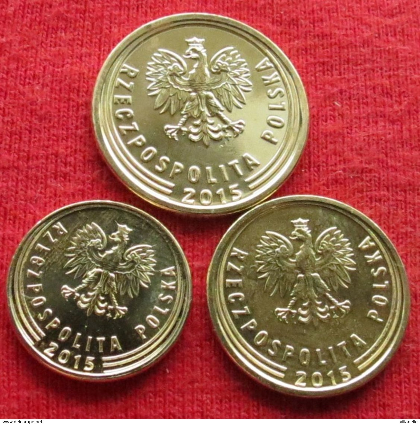 Poland 1 2 5  Groszy 2015 Pologne Polonia  LONDON MINT UNCºº - Pologne