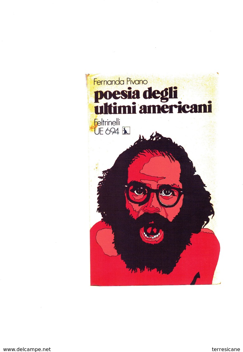 FERNANDA PIVANO POESIA DEGLI ULTIMI AMERICANA FELTRINELLI - Poetry