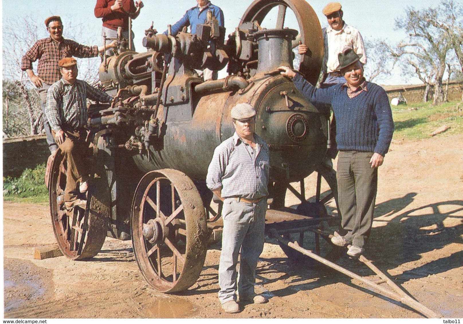 Portugal - Cuba - Caldeira Trabalho Agricola- Villa Ruiva - Machine à Vapeur Agricole - Other & Unclassified