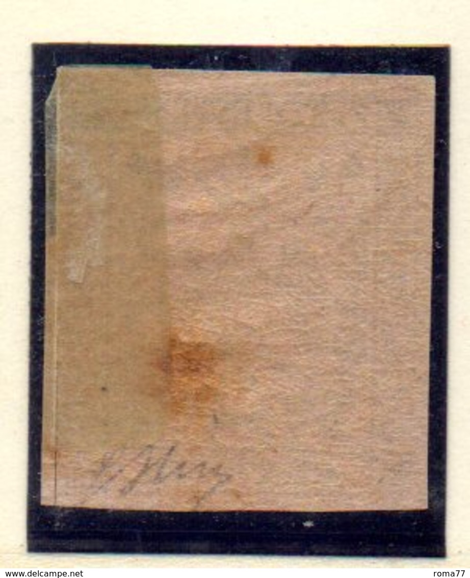 ASI53 - MODENA 1852 , 10 Cent  N. 9  Nuovo * Con Punto Dopo La Cifra. OLIVA - Modena