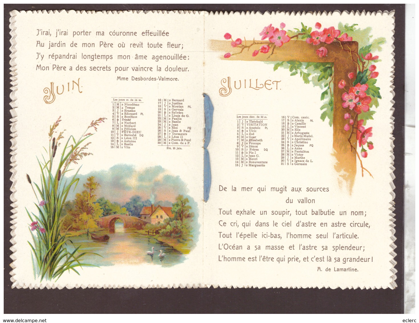 LIVRET BONNE ANNEE 1909 - CALENDRIER ILLUSTRE -  LES 12 MOIS AVEC DES POESIES - Nouvel An