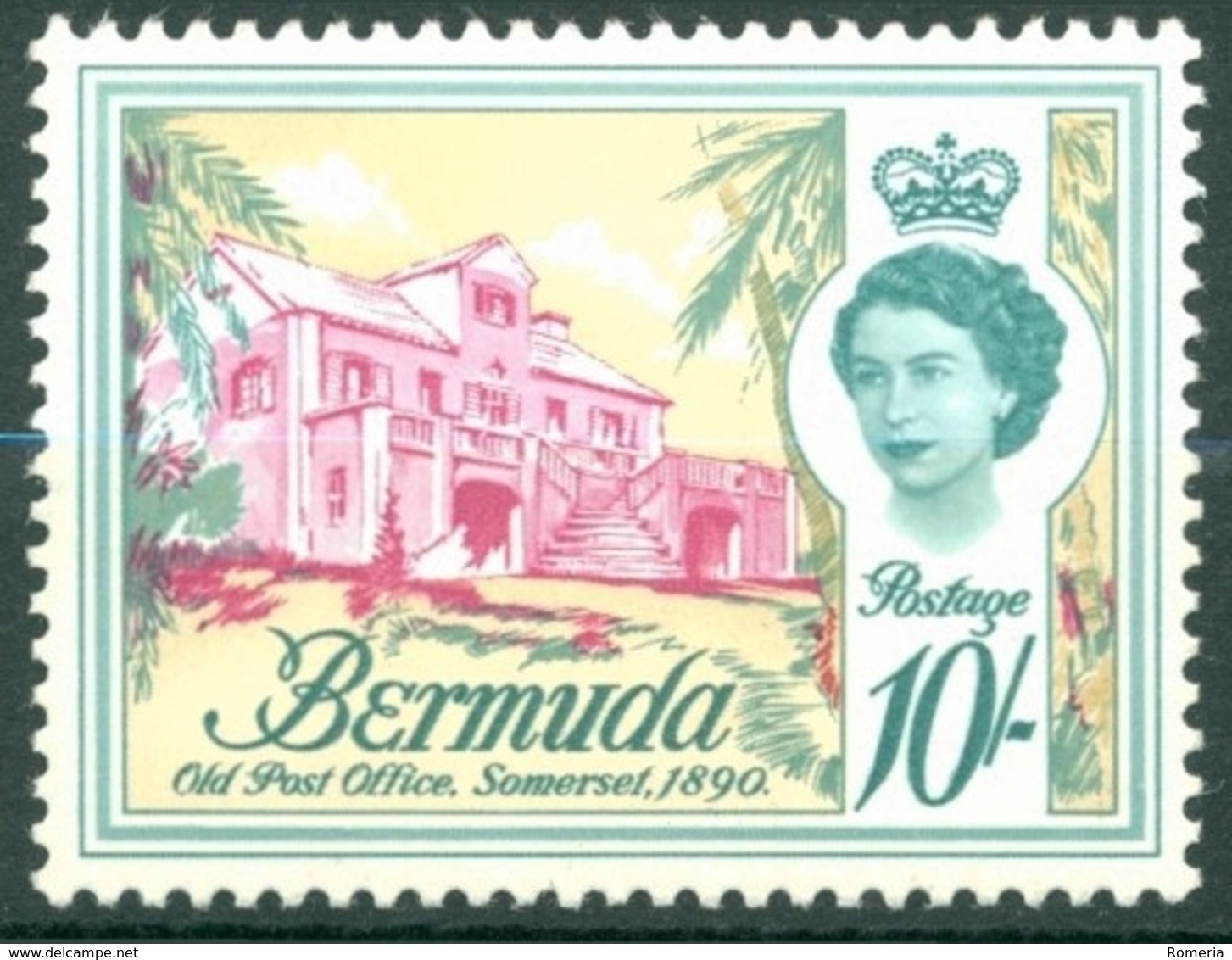 Bermuda - 1962/1966 -Yt 178 - Série Courante - * Charnière - Bermudes