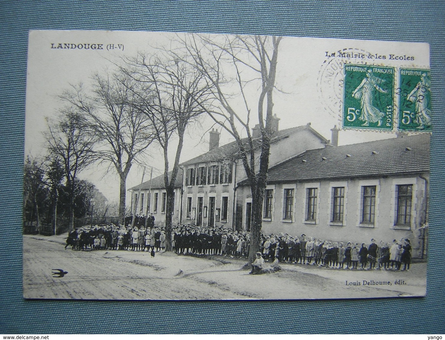 LANDOUGE - LA MAIRIE ET LES ECOLES - Altri & Non Classificati