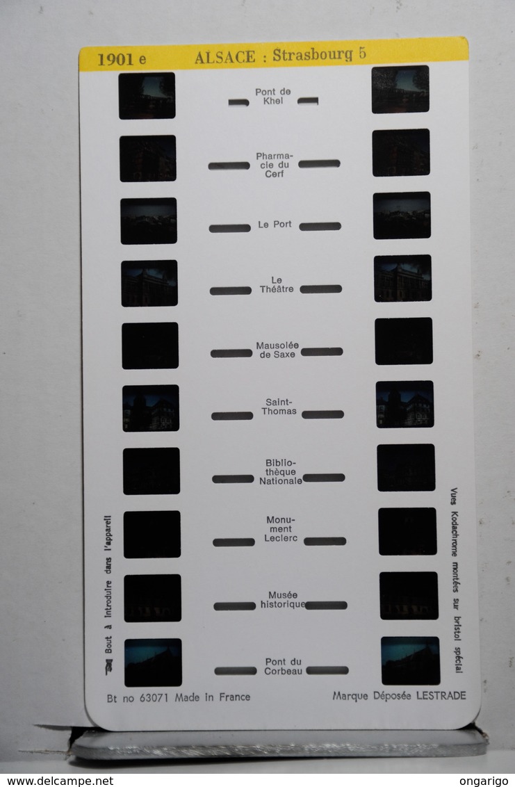 LESTRADE :   1901 E    ALSACE  :  STRASBOURG  5 - Visionneuses Stéréoscopiques