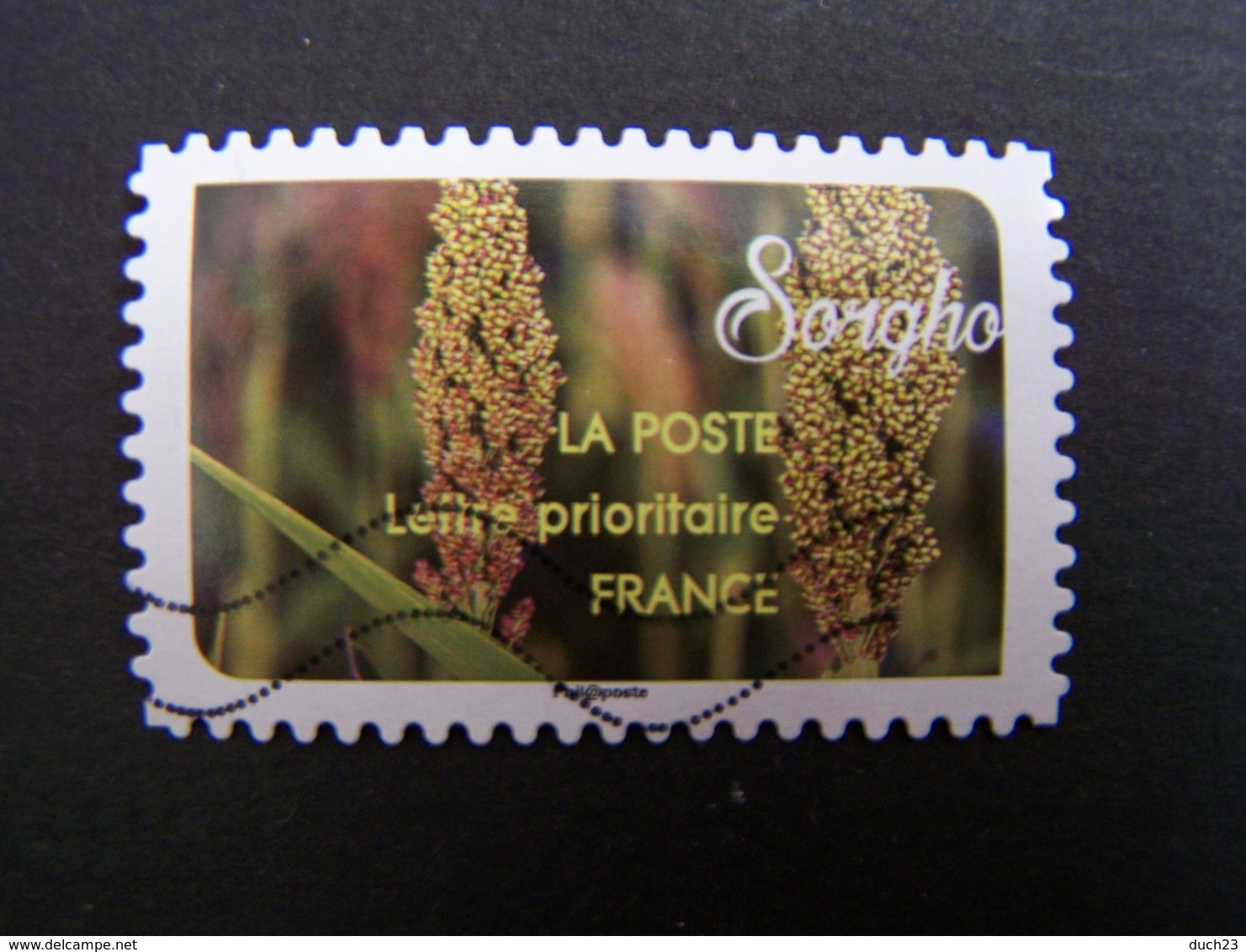 N°1452 LE SORGHO OBLITERE ANNEE 2017 SERIE DU CARNET CEREALES NOURRICIERES AUTOCOLLANT ADHESIF - Used Stamps