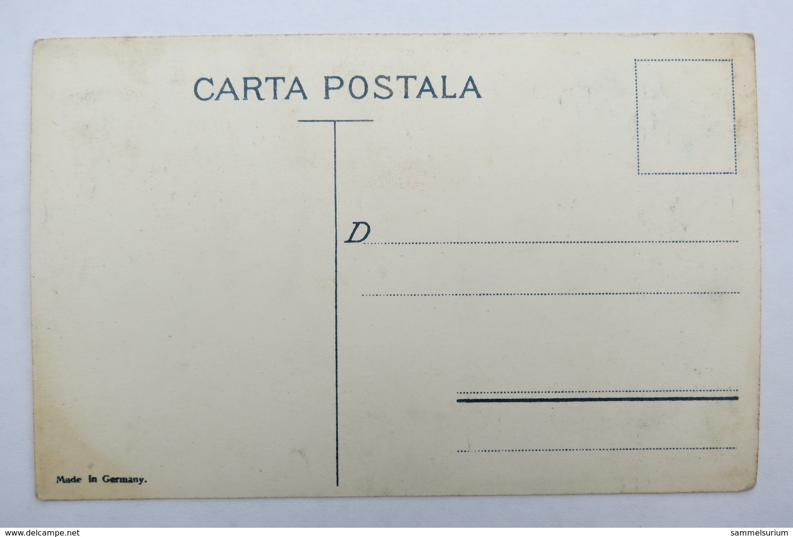 (10/7/94) Postkarte/AK "verschiedene Briefmarken Aus Romania" Wappen, Mit Umgebungskarte Rumänien, Um 1900 - Timbres (représentations)