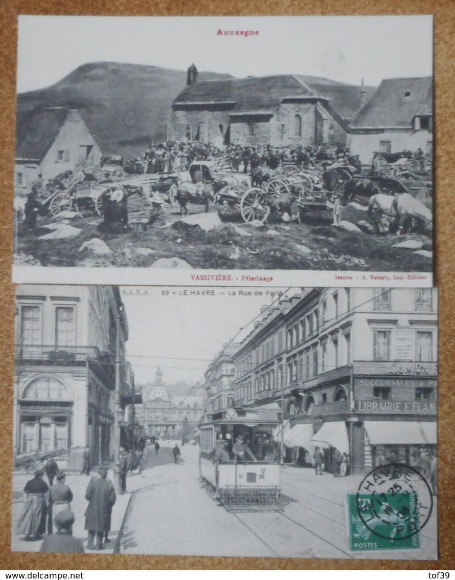 Tres Joli Lot De 20 Cpa Diverses, Villages , France , Tres Belles Animations - A Voir (2) - 5 - 99 Cartes