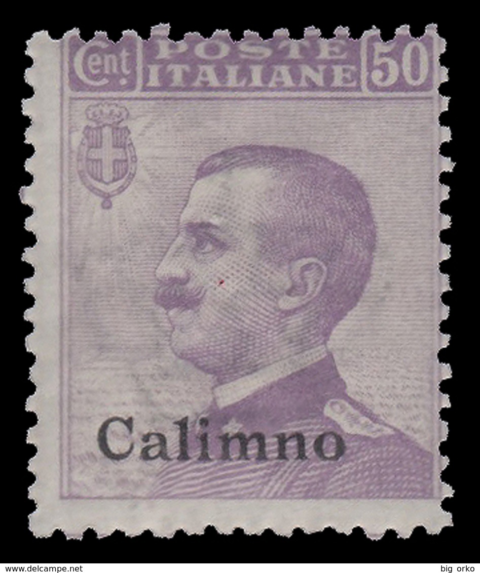 Italia - Isole Egeo: Calino - 50 C. Violetto (85) - 1912 - Egée (Calino)