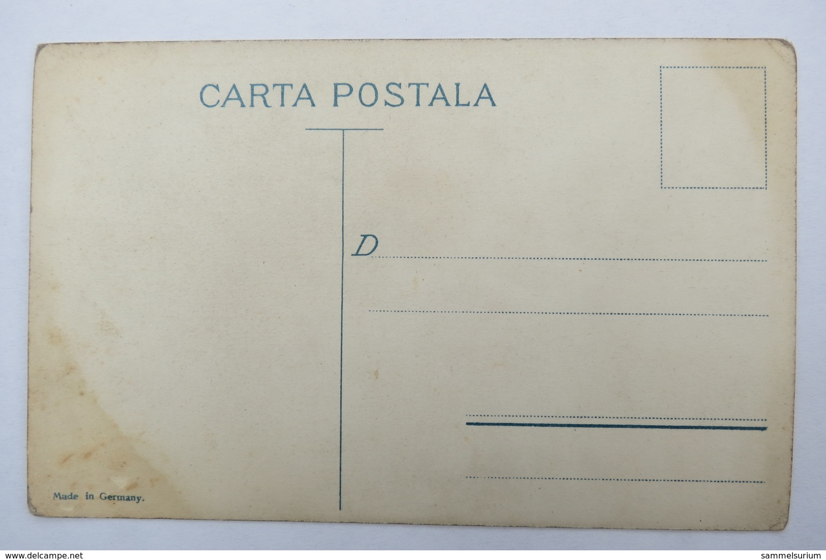 (10/7/95) Postkarte/AK "verschiedene Briefmarken Aus Romania" Wappen, Mit Umgebungskarte Rumänien, Um 1900 - Stamps (pictures)