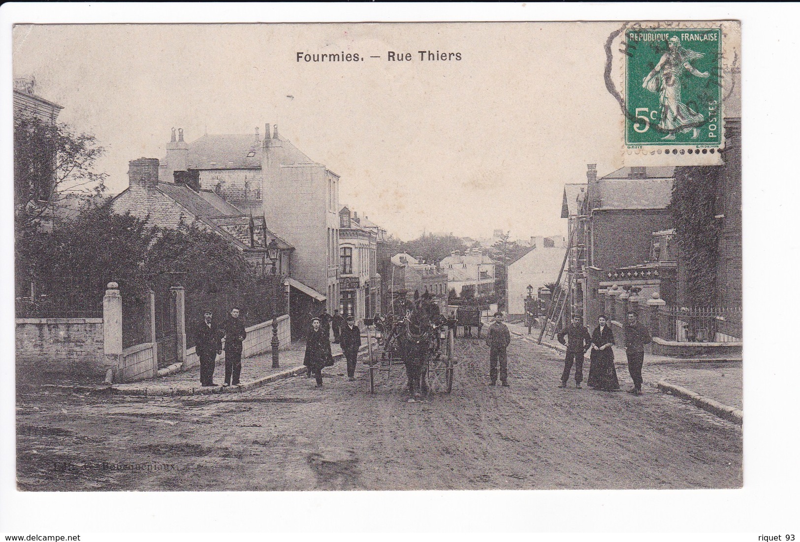 Fourmies - Rue Thiers - Fourmies