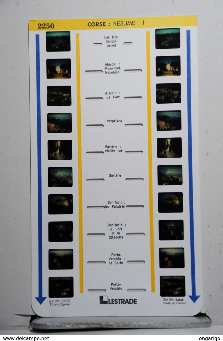 LESTRADE :   2250   CORSE  :  RESUME 1 - Visionneuses Stéréoscopiques