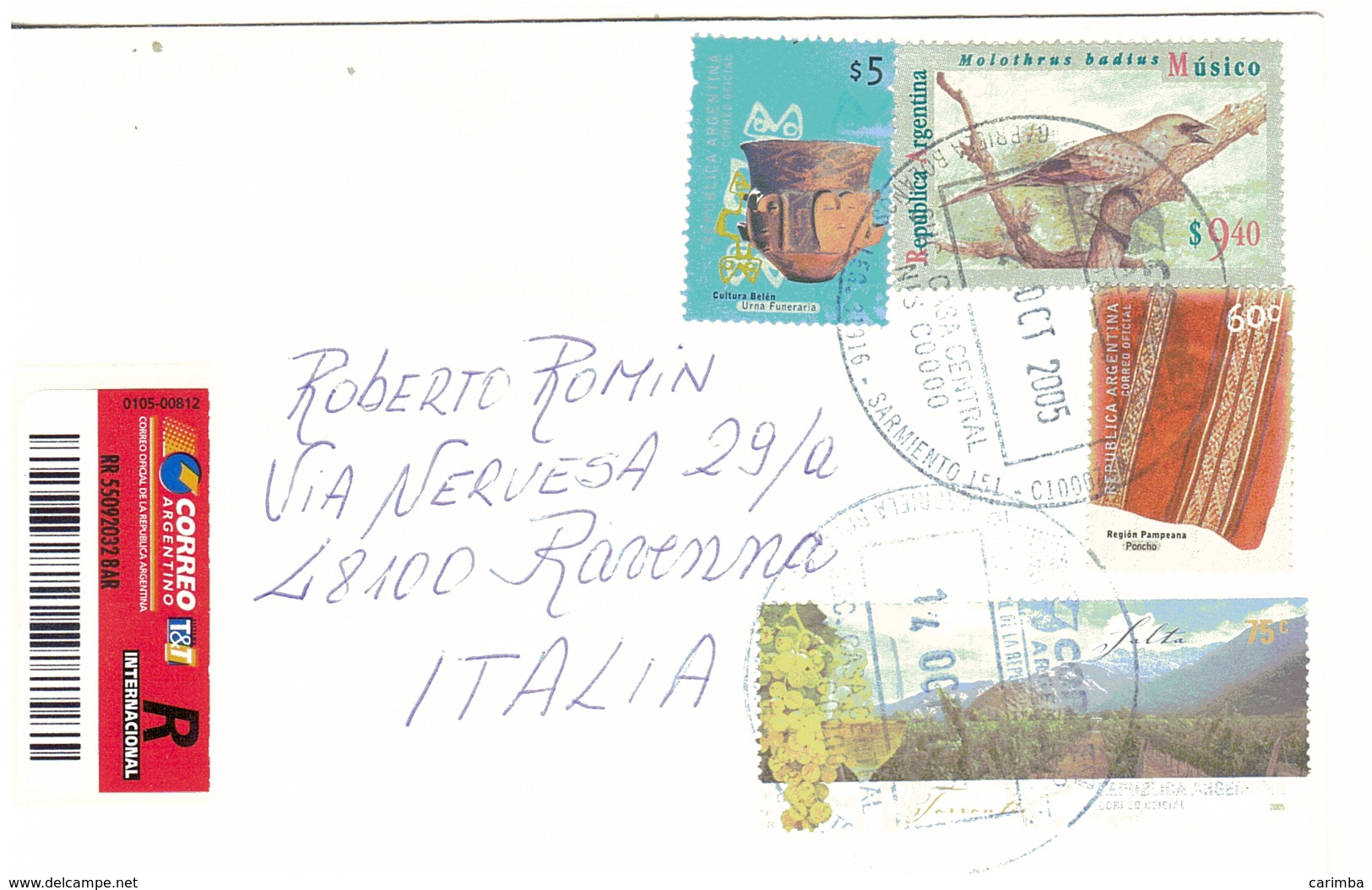 LETTERA X ITALY - Storia Postale