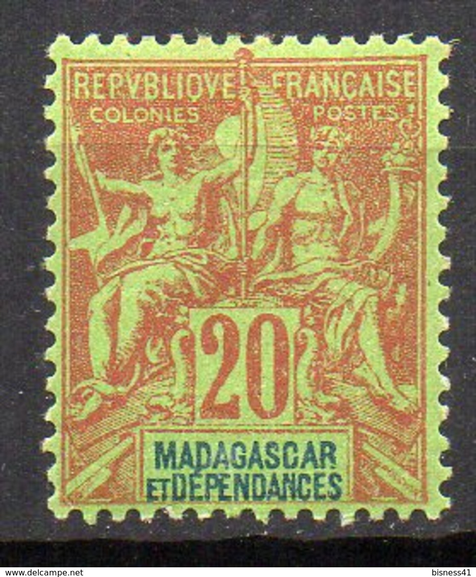 Col11    Madagascar  N° 34 Neuf X MH : 9,50 Euros - Neufs