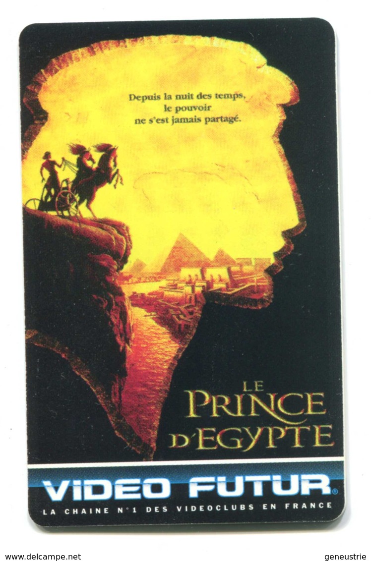 Carte VIDEO FUTUR - N°69 - Film De Cinéma - Le Prince D'Egypte - Abonnement