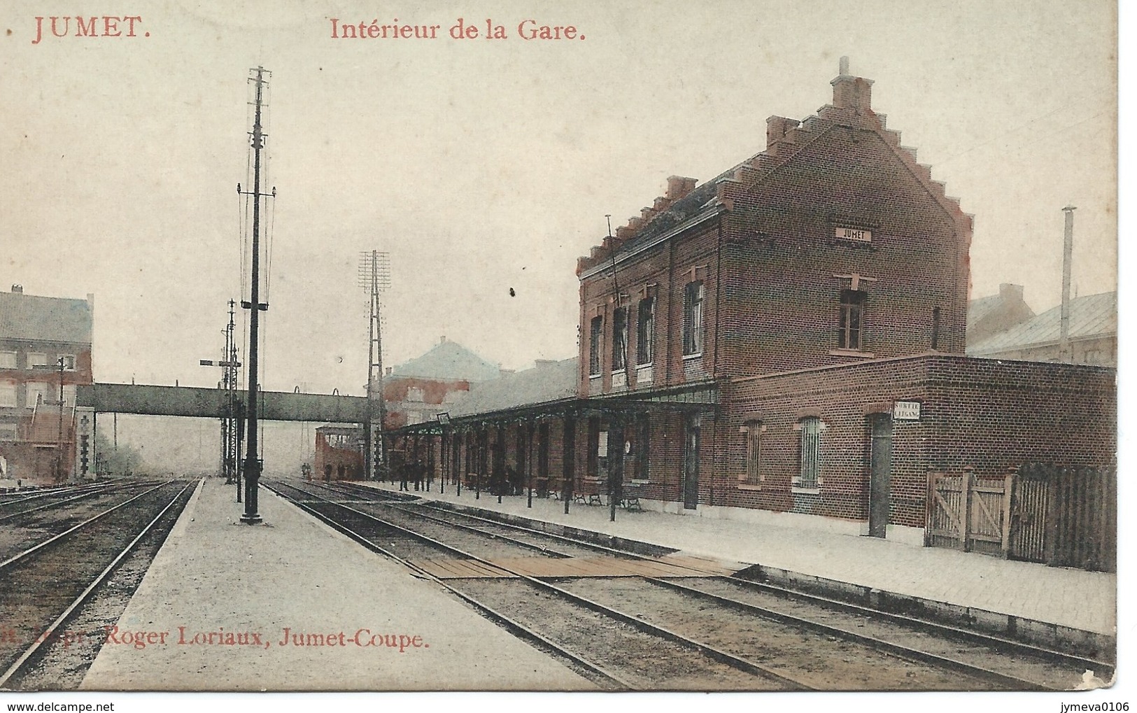 Jumet Intérieur De La Gare. - Gares - Sans Trains