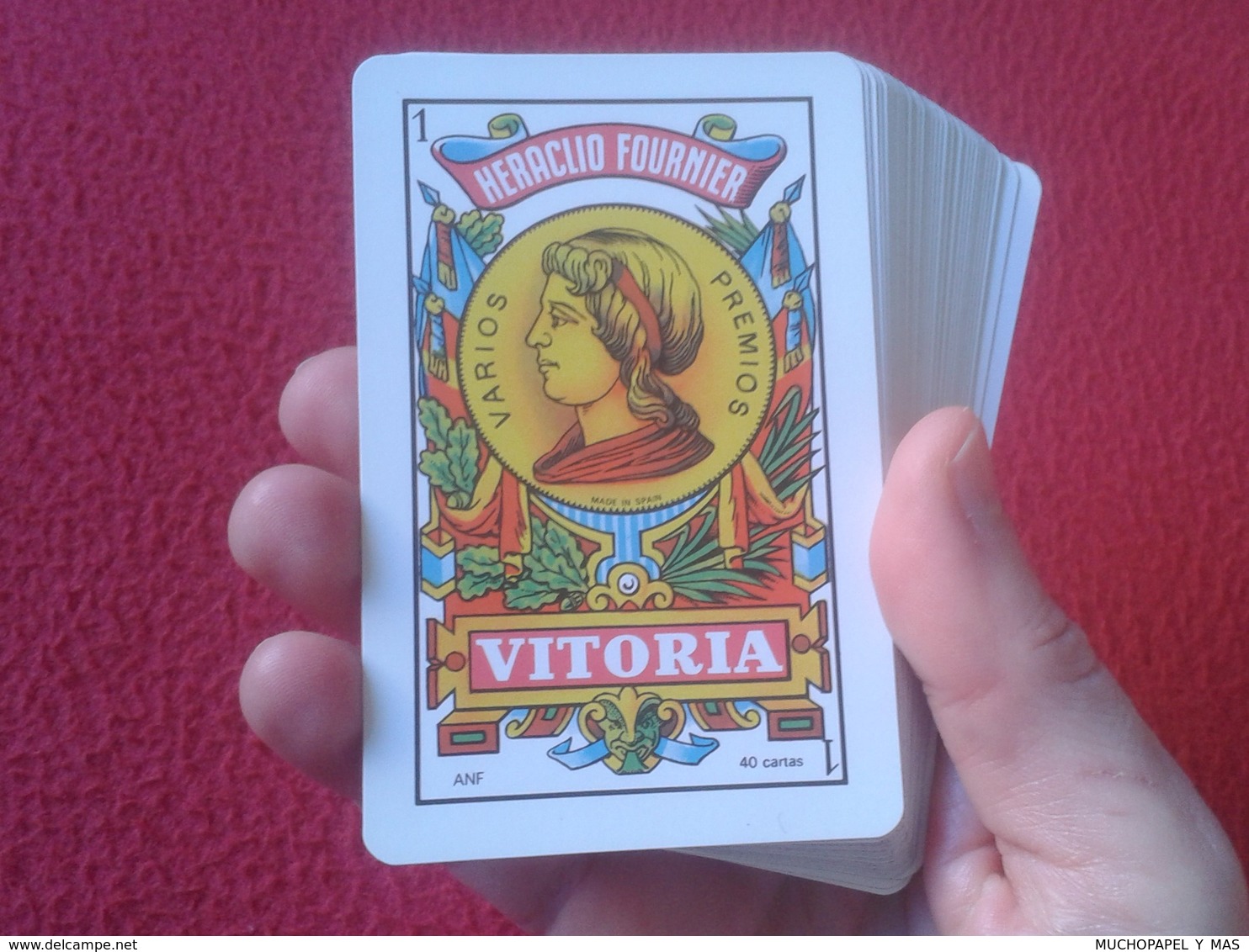SPAIN BARAJA DE 40 CARTAS PLAYING CARD COLLECTION CARDS NAIPES NAIPE ESPAÑOL ESPAÑA FOURNIER BOMBILLAS PHILIPS LIGHTBULB - Cartes à Jouer Classiques