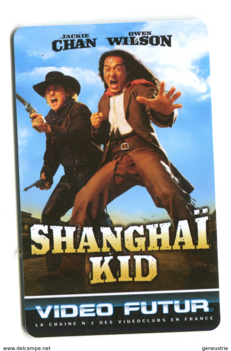 Carte VIDEO FUTUR - N°148 - Film De Cinéma - Shanghaî Kid - Jackie Chan - Abonnement