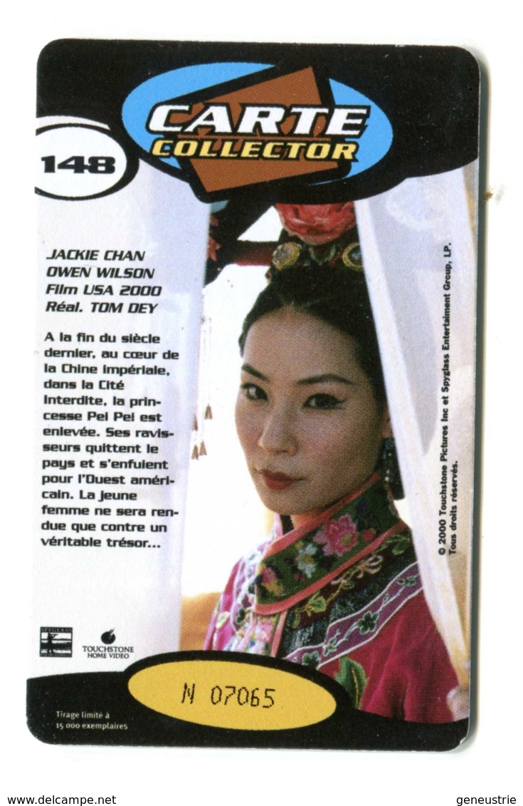 Carte VIDEO FUTUR - N°148 - Film De Cinéma - Shanghaî Kid - Jackie Chan - Subscription