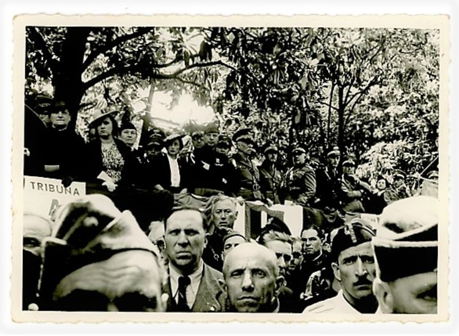 VENTENNIO - FOTO PALCO AUTORITA' 1939  – CHIAVARI FOTO MIGONE – (4/43) - Manifestations