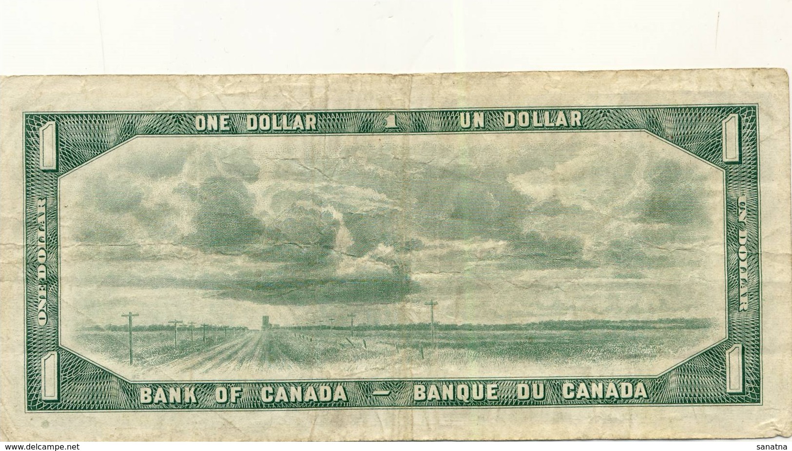 CANADA One  Dollar 1954 - Canada