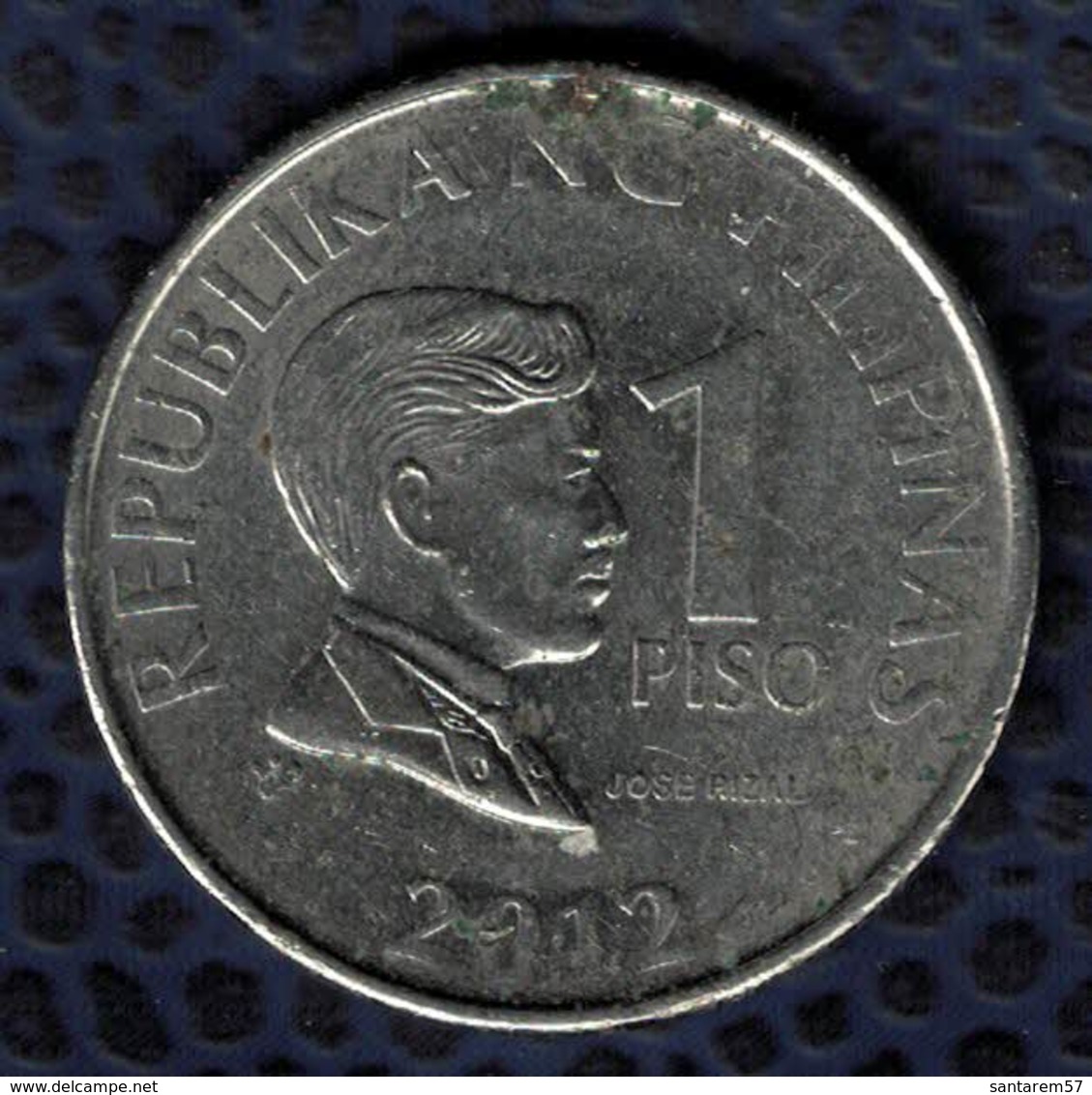 Philippines 2012 Pièce De Monnaie Coin 1 Piso Président José Rizal SU - Filippine