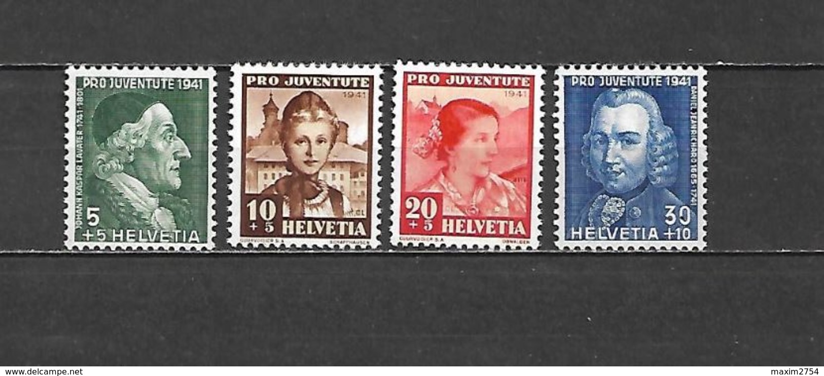 1941 - N. 371/74** (CATALOGO UNIFICATO) - Ungebraucht