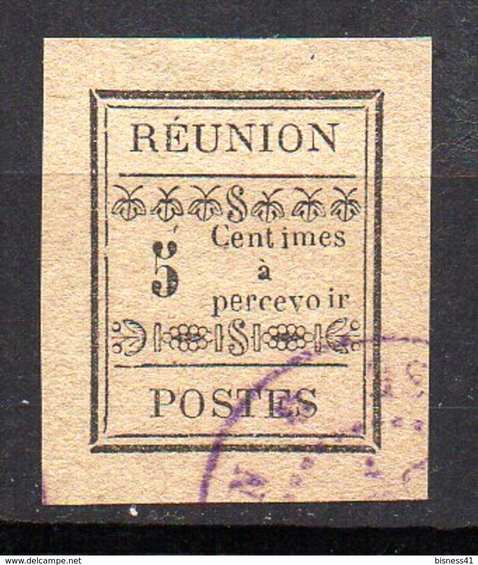 Col11    Reunion Taxe  N° 1 Oblitéré  Cote  25,00 Euros - Timbres-taxe