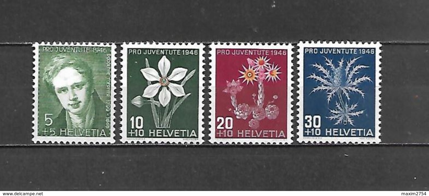 1946 - N. 433/36** (CATALOGO UNIFICATO) - Ongebruikt