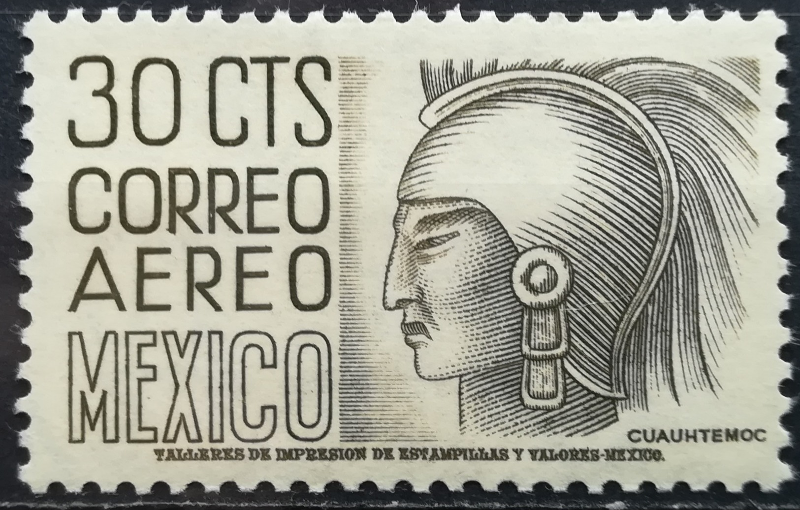 1950 MEXICO MNH King Cuauhtemoc - Mexique