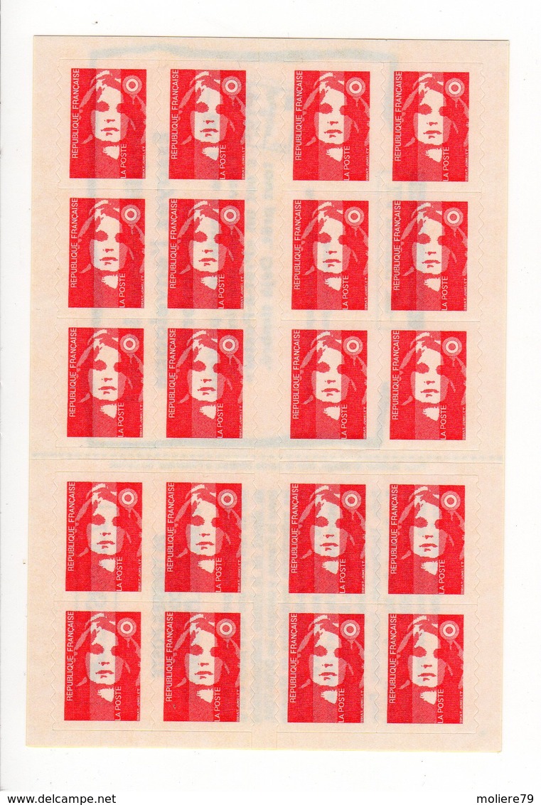 Carnet Marianne De Briat 20 Timbres N° 2874-C9 - Autres & Non Classés