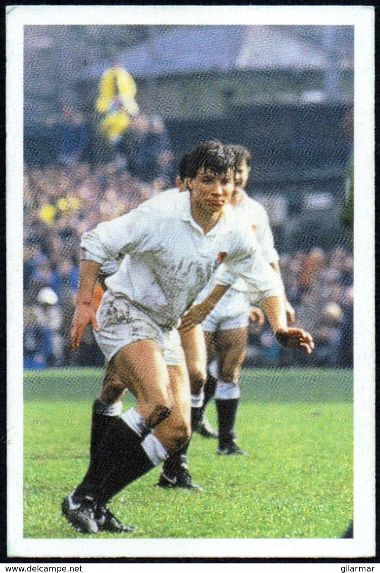 RUGBY - ROB ANDREW - CARD - Rugby