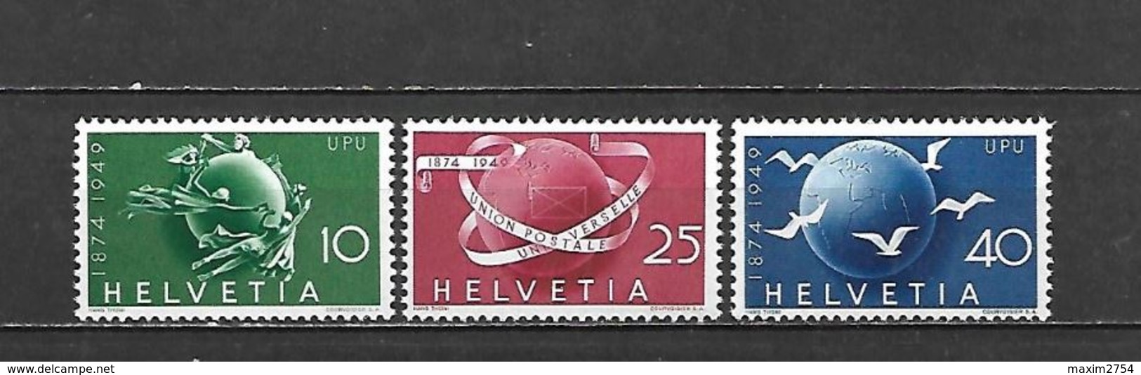1949 - N. 474/76** (CATALOGO UNIFICATO) - Unused Stamps