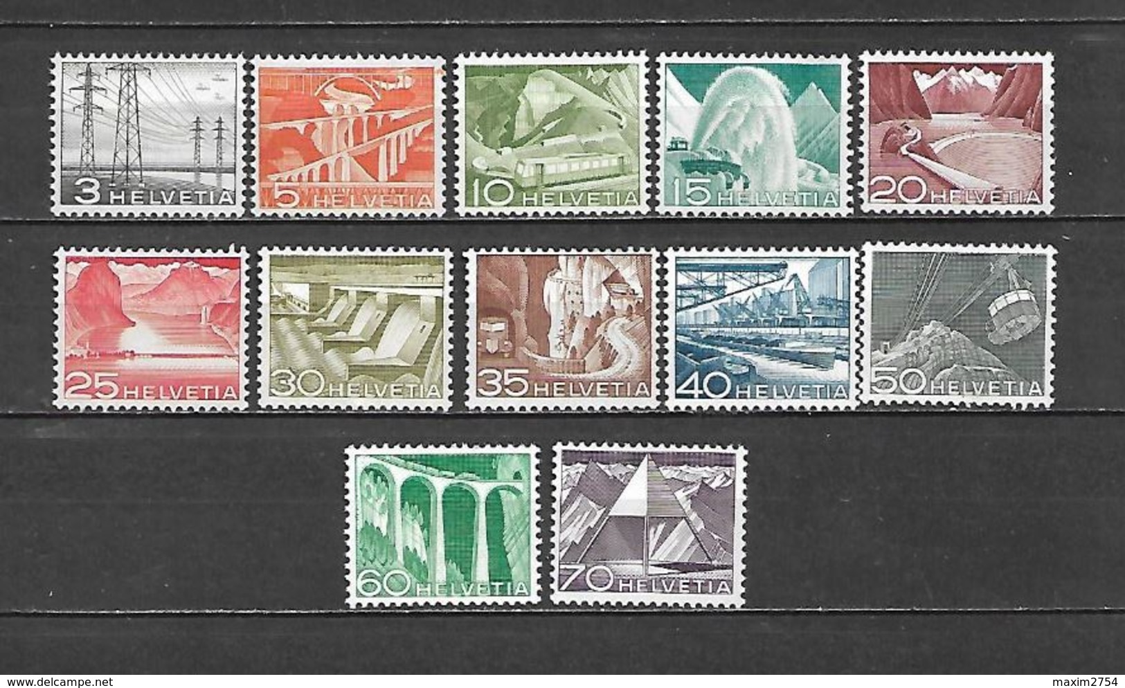 1949 - N. 481/92** (CATALOGO UNIFICATO) - Ungebraucht