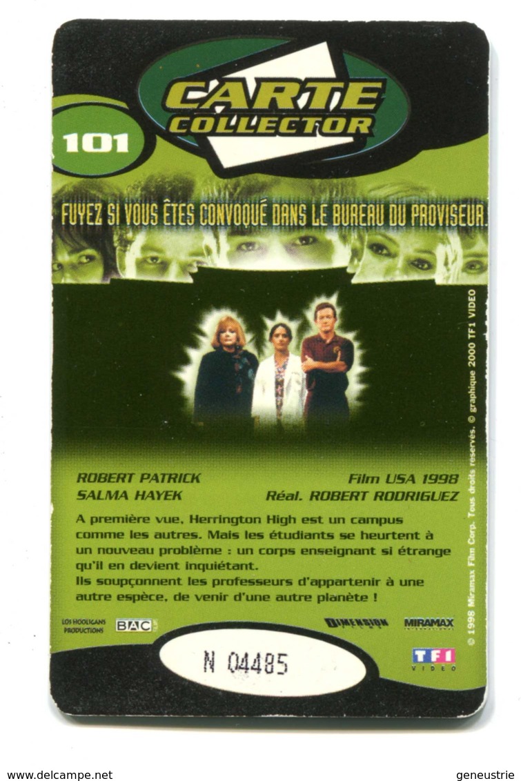 Carte VIDEO FUTUR - N°101 - Film De Cinéma - The Faculty - Abonnement