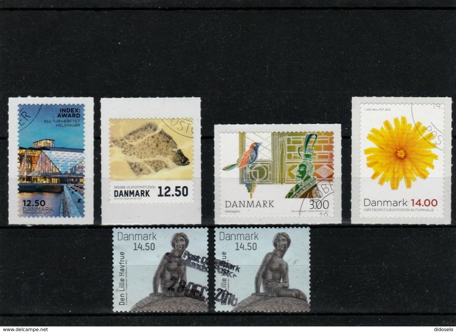 Danemark - Small Lot Of Used Stamps - Vrac (max 999 Timbres)