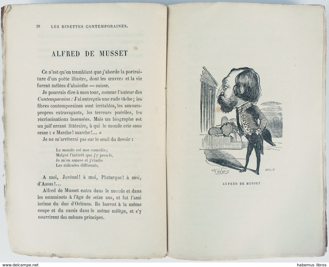 Les Binettes Contemporaines : Un Million De Binettes Contemporaines / Commerson ; Nadar. - Paris : Passard, S.d. [1883] - 1801-1900